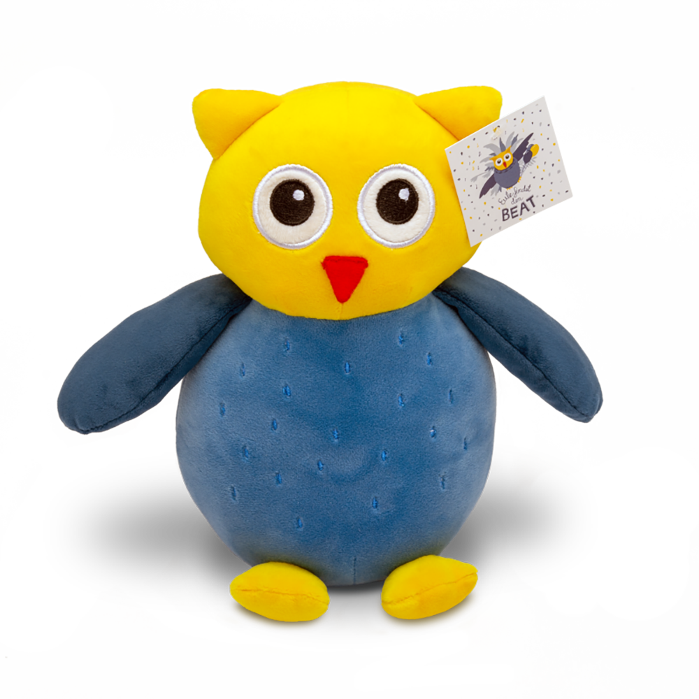 Eule findet den Beat Eule findet den Beat Plüschfigur 377338
